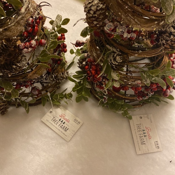 Christmas hobby lobby trees new with tags set of 2